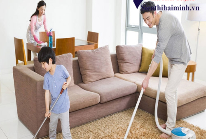 Máy giặt thảm phun hút có vai trò gì?