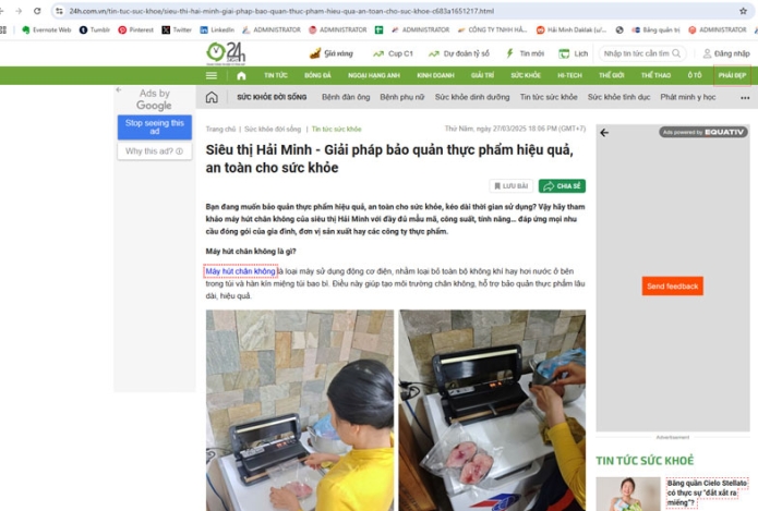 24h.com.vn | Giải pháp bảo quản thực phẩm hiệu quả, an toàn