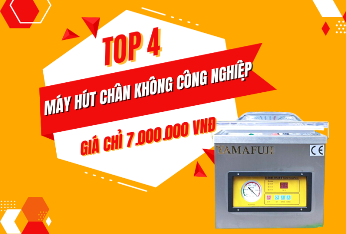 4 Máy Hút Chân Không Công Nghiệp Giá Chỉ 7.000.000 vnđ