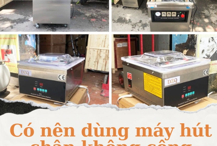 Có nên dùng máy hút chân không công nghiệp DZQ?