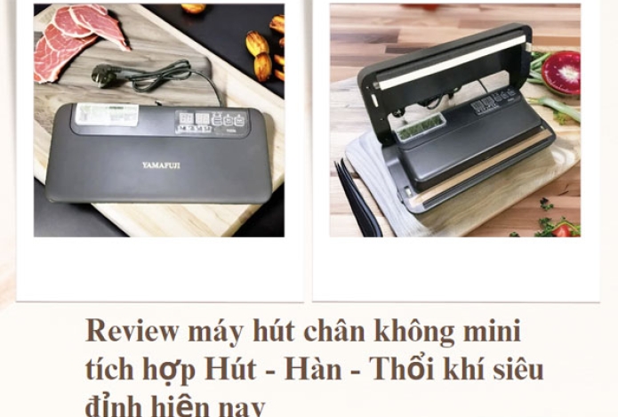 Review máy hút chân không mini tích hợp Hút - Hàn - Thổi khí siêu đỉnh hiện nay