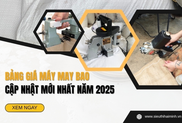 Bảng giá máy may bao cập nhật mới nhất năm 2025