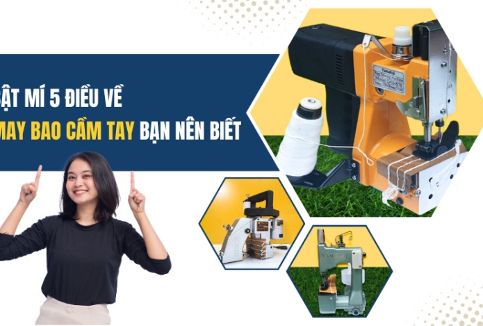 Bật mí 5 điều về máy may bao cầm tay bạn nên biết