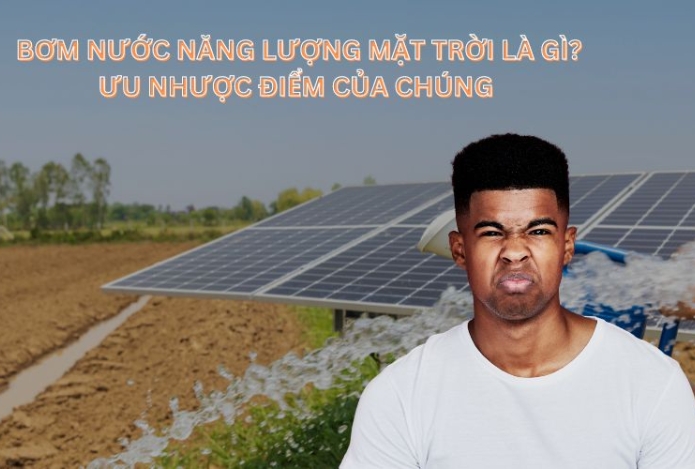 Bơm nước năng lượng mặt trời là gì? Ưu nhược điểm của chúng