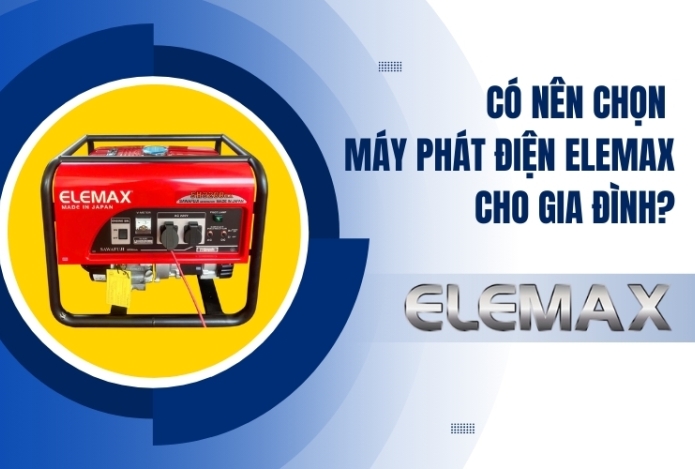 Có Nên Chọn Máy Phát Điện Elemax Cho Gia Đình?