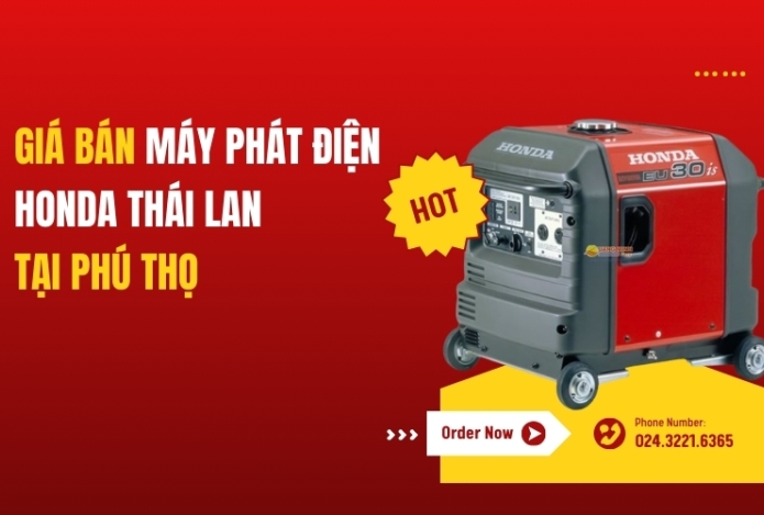 Giá bán máy phát điện Honda Thái Lan tại Phú Thọ