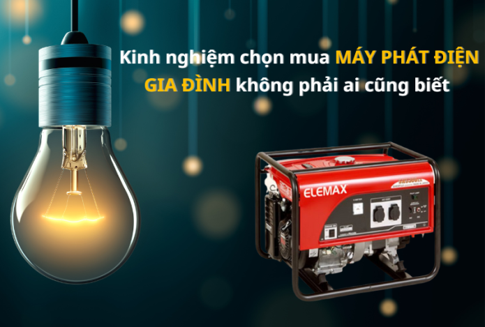 Kinh Nghiệm Chọn Mua Máy Phát Điện Gia Đình Không Phải Ai Cũng Biết