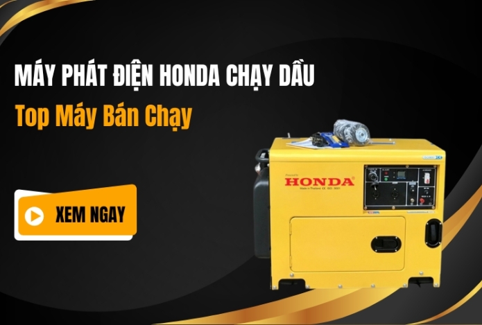 Máy Phát Điện Honda Chạy Dầu – Top Máy Bán Chạy