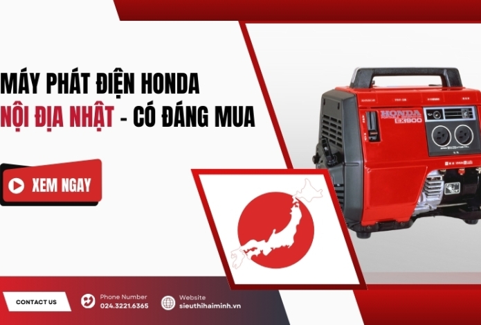 Máy Phát Điện Honda Nội Địa Nhật – Có Đáng Mua