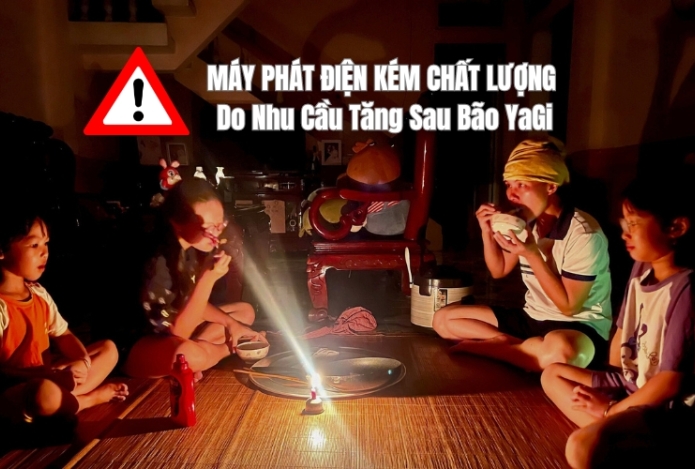 Máy Phát Điện Kém Chất Lượng Do Nhu Cầu Tăng Sau Bão YaGi