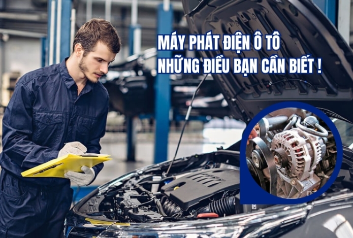 Máy Phát Điện Ô Tô Những Điều Bạn Cần Biết