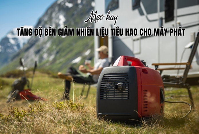 Mẹo hay tăng độ bền giảm nhiên liệu tiêu hao cho máy phát