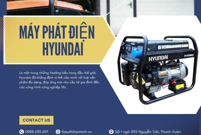 Review Chi Tiết Máy Phát Điện Hyundai, Nên Đầu Tư Không?