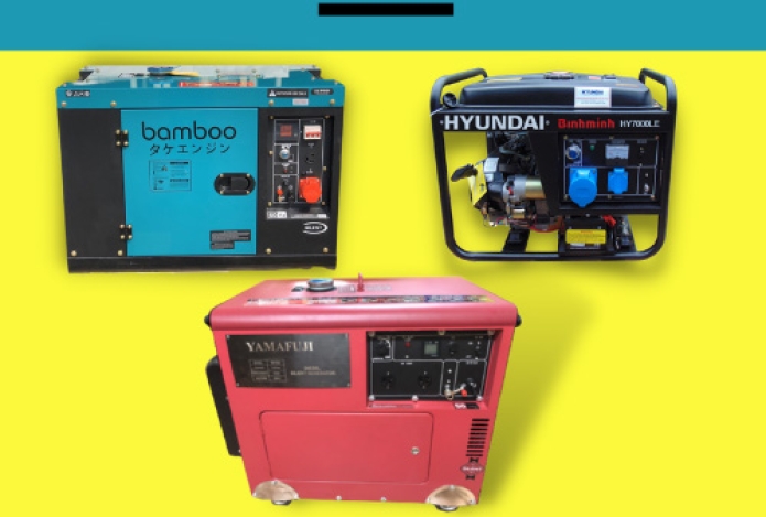 Top 3 Thương Hiệu Máy Phát Điện Chạy Dầu Nổi Bật Hiện Nay