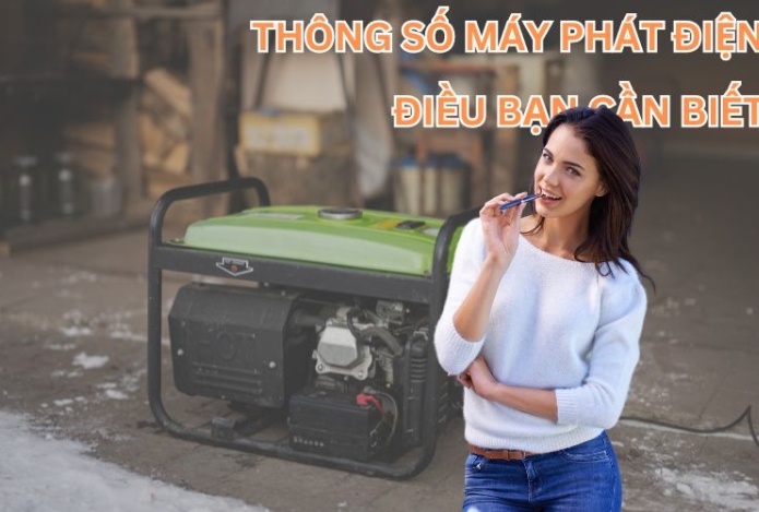 Thông số máy phát điện – điều bạn cần biết