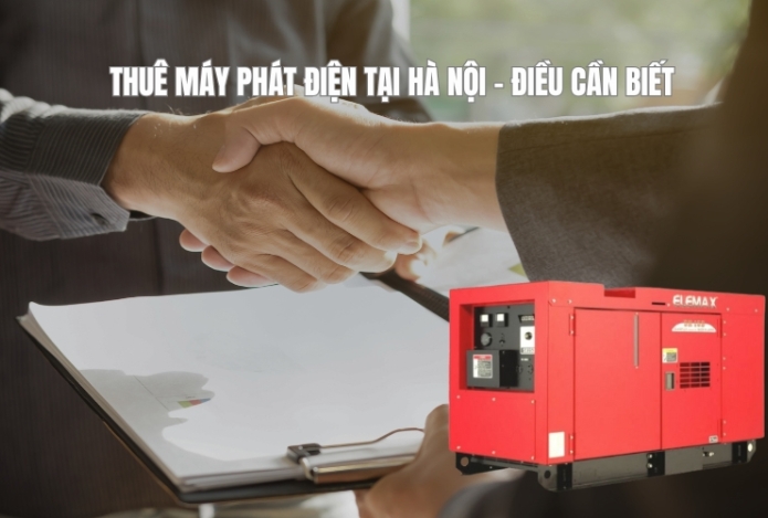 Thuê Máy Phát Điện tại Hà Nội – Điều cần biết