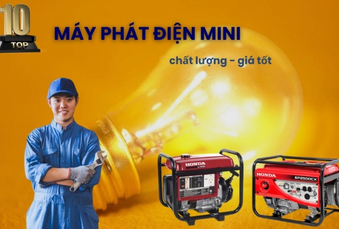 Top 10 Máy Phát Điện Mini Chất Lượng Giá Tốt Hiện Nay