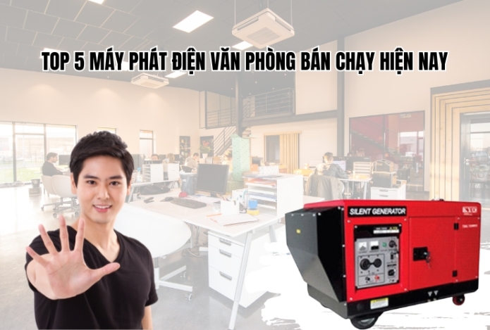 Top 5 máy phát điện văn phòng bán chạy hiện nay