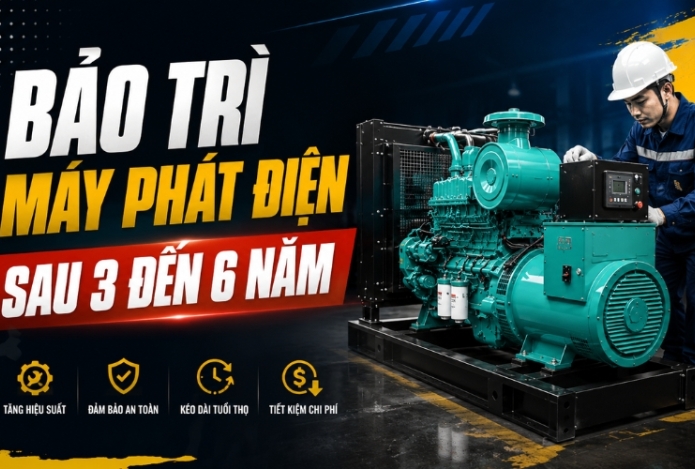 Quy Trình Bảo Trì Máy Phát Điện Công Nghiệp