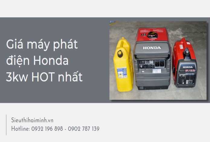 Giá Máy Phát Điện Honda 3kw HOT Nhất