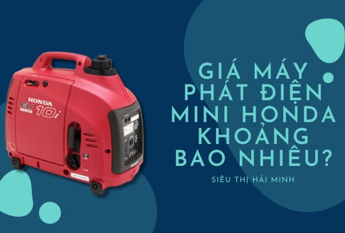 Giá Máy Phát Điện Mini Honda Khoảng Bao Nhiêu?
