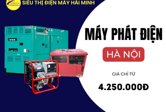 Tổng Kho Bán Máy Phát Điện Hà Nội Uy Tín Nhất