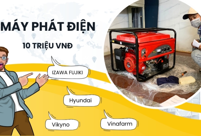 Máy Phát Điện Gia Đình Chưa Đến 10 Triệu - Tậu Ngay