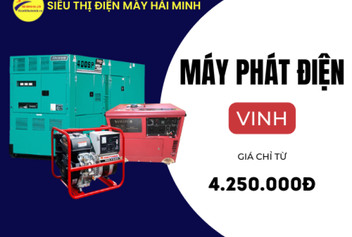 Tổng Kho Bán Máy Phát Điện Vinh Uy Tín Nên Mua