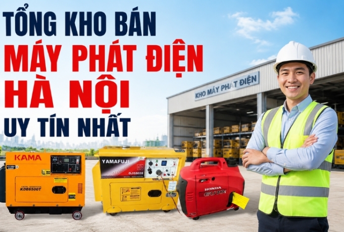 Tổng Kho Bán Máy Phát Điện Hà Nội Uy Tín Nhất