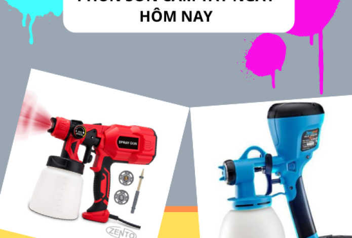 3 Lý Do Bạn Nên Mua Máy Phun Sơn Cầm Tay Ngay Hôm Nay