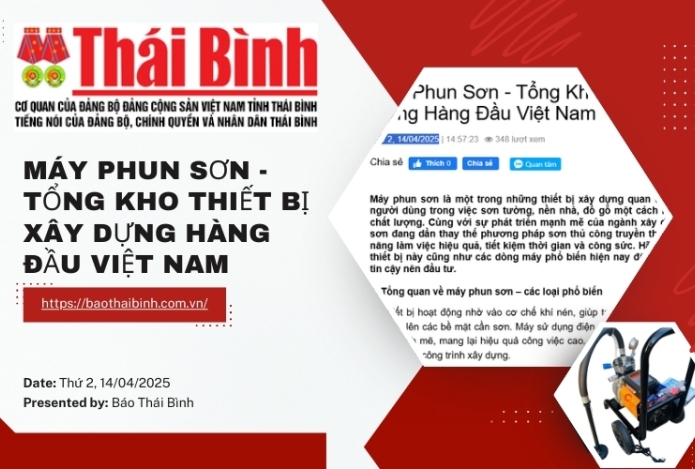 Baothaibinh.com.vn - Hải Minh Tổng Kho Máy Phun Sơn Uy Tín