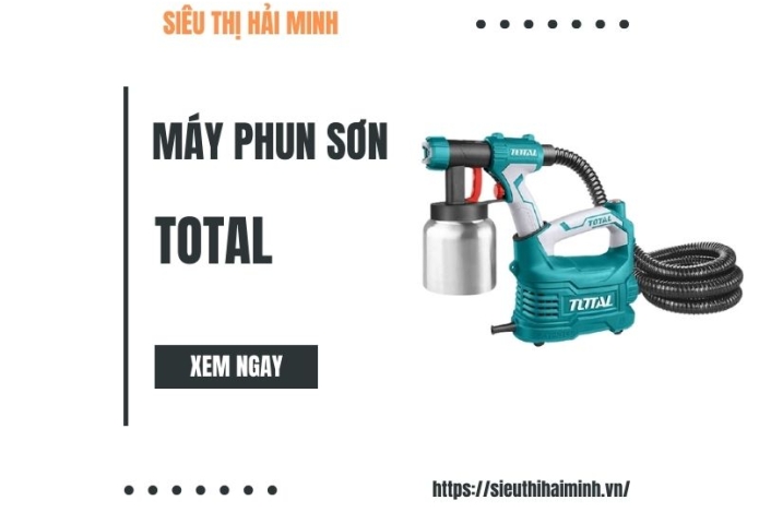 Bật Mí Bí Mật Máy Phun Sơn Cầm Tay Total Bạn Cần Biết