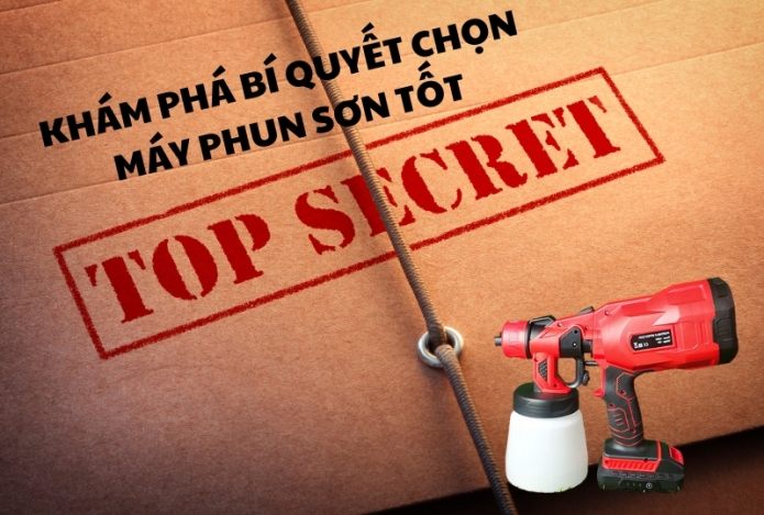 Khám phá bí quyết chọn máy phun sơn tốt