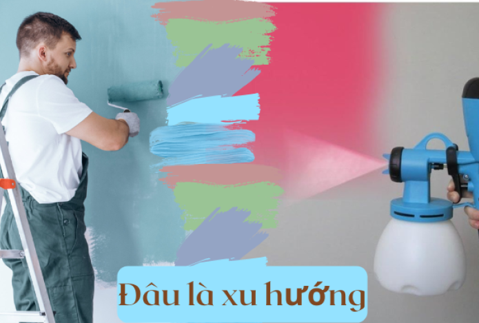 Máy Phun Sơn Cầm Tay Trở Thành Xu Hướng Mà Thợ Sơn Tin Tưởng