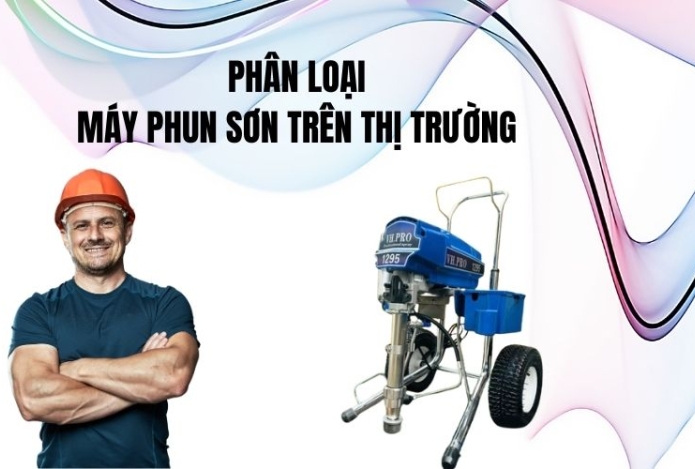 Phân Loại Máy Phun Sơn Trên Thị Trường Hiện Nay