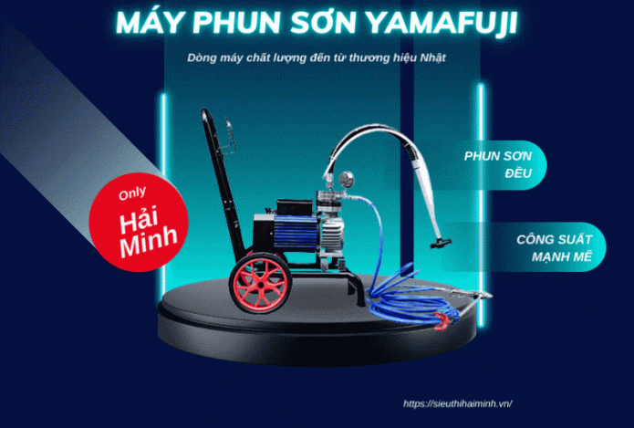 Siêu Hot: Bật Mí 2 Dòng Máy Phun Sơn Mới Nhất Của Yamafuji