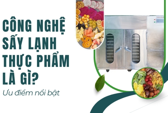 Công nghệ sấy lạnh thực phẩm là gì? Ưu điểm nổi bật