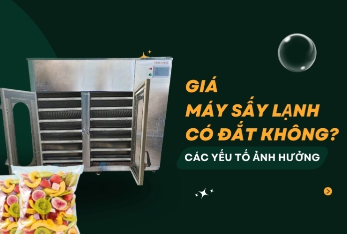 Giá máy sấy lạnh có đắt không? Các yếu tố ảnh hưởng