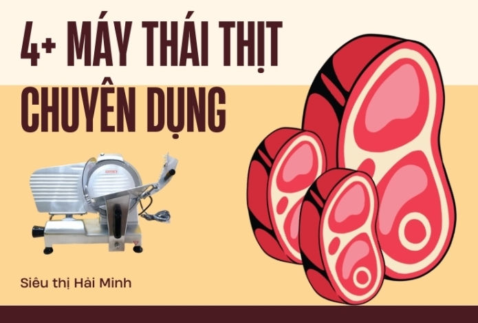 4+ máy thái thịt chuyên dụng cho quán lẩu nướng