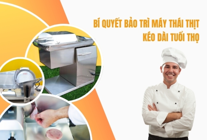 Bí Quyết Bảo Trì Máy Thái Thịt Kéo Dài Tuổi Thọ