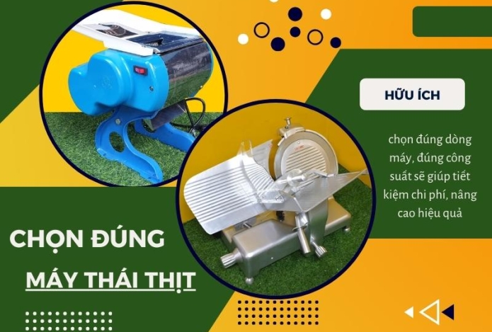 Hướng dẫn lựa chọn máy thái thịt phù hợp cho nhà hàng, quán ăn