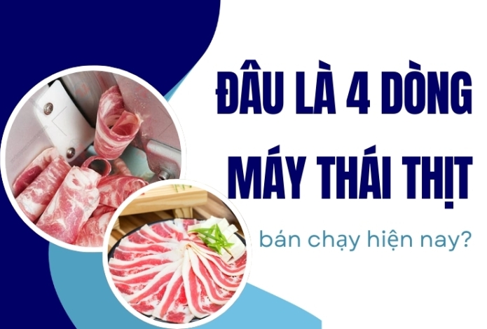Đâu là 4 dòng máy thái thịt bán chạy hiện nay?