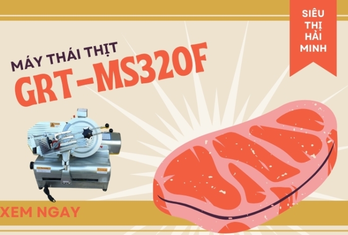 Máy thái thịt GRT-MS320F Lựa Chọn Của Nhiều Nhà Hàng