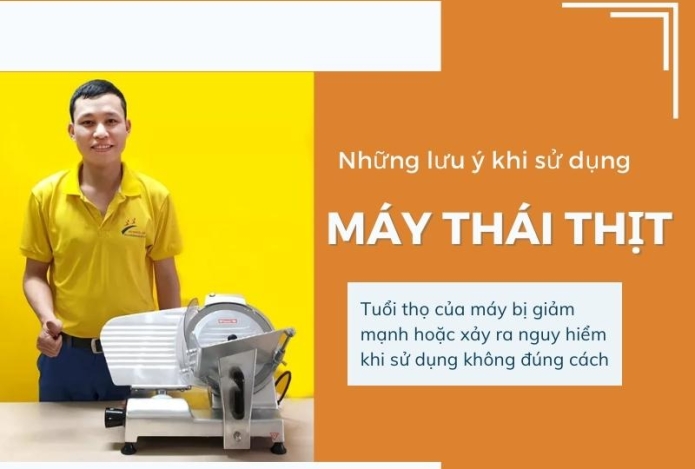 Máy Thái Thịt Và Những Lưu Ý Khi Sử Dụng