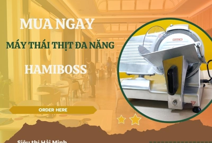 Mua ngay máy thái thịt đa năng Hamiboss