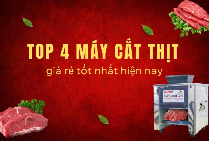 Top 4 máy cắt thịt giá rẻ tốt nhất hiện nay