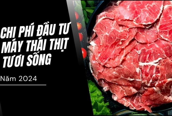 Chi Phí Đầu Tư Máy Thái Thịt Tươi Sống Năm 2024