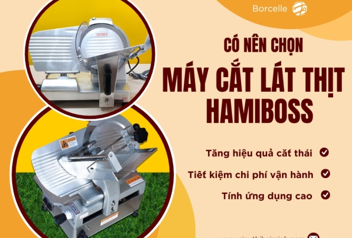 Có nên chọn máy cắt lát thịt Hamiboss
