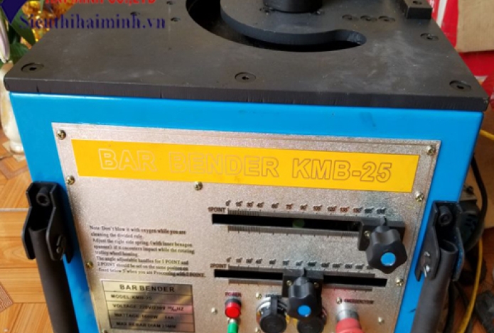 Cách sử dụng và bảo quản máy uốn sắt GW 40