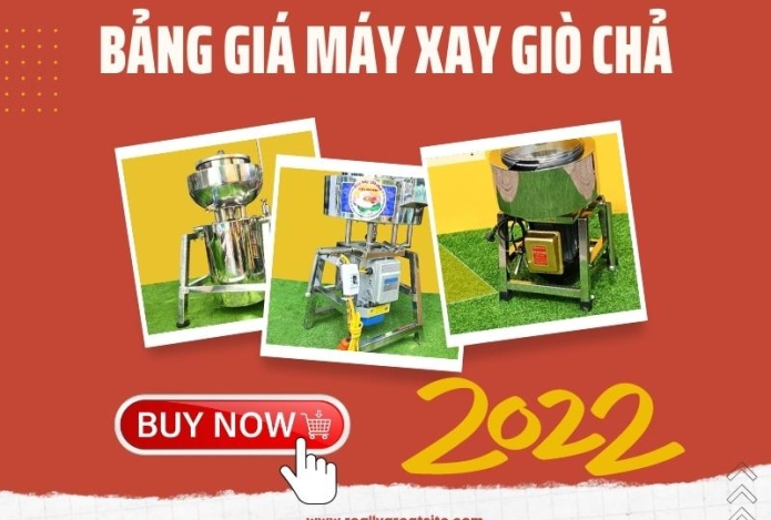 Bảng Giá Máy Xay Giò Chả Gia Đình Năm 2022 - 2023